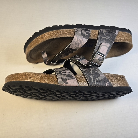 Birkenstock Papillio Tabora Damask Orchid Women's Floral Sandals Sz EU 36 US 5 - Picture 4 of 10